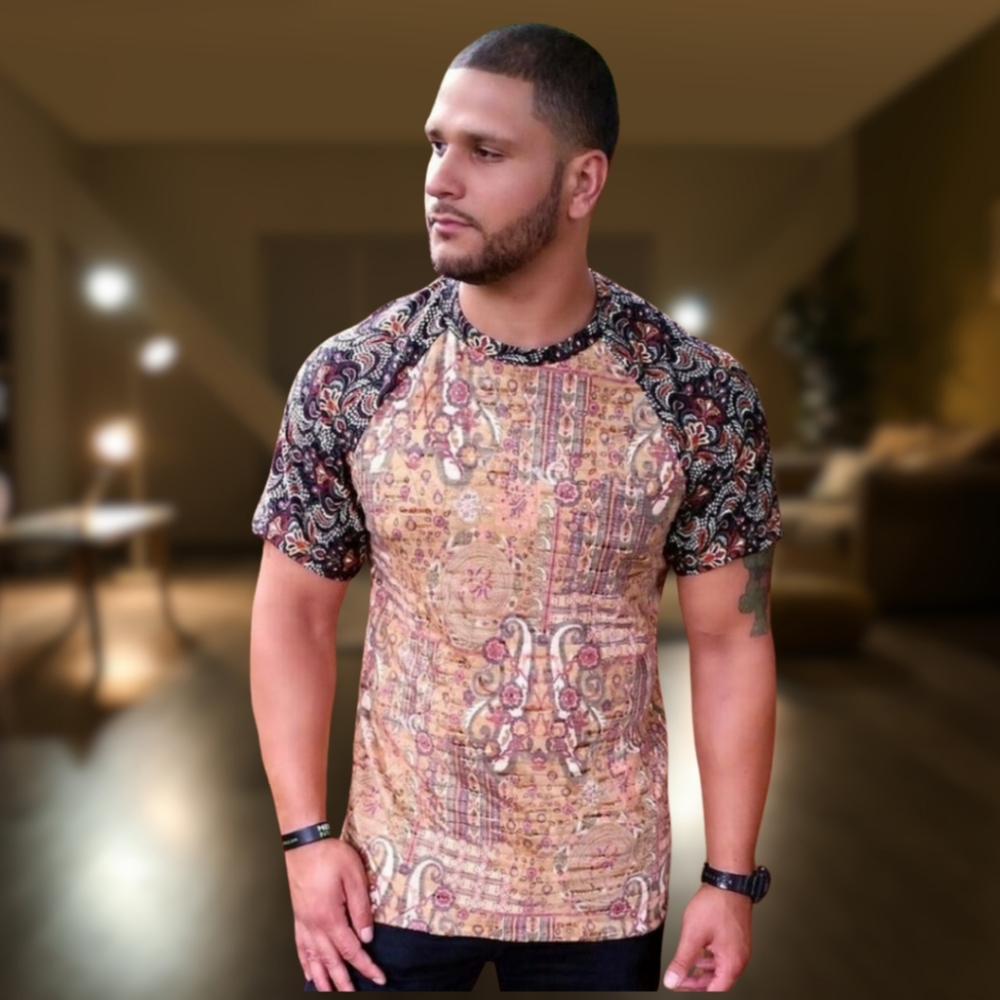 TSAPH Paisley Lance Tee, Size Mens XXL, New